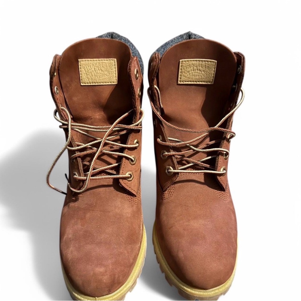 Timberland Men's Tan Leather Boots